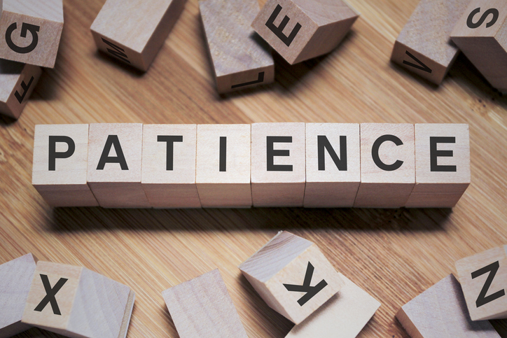 Patience as an option trader