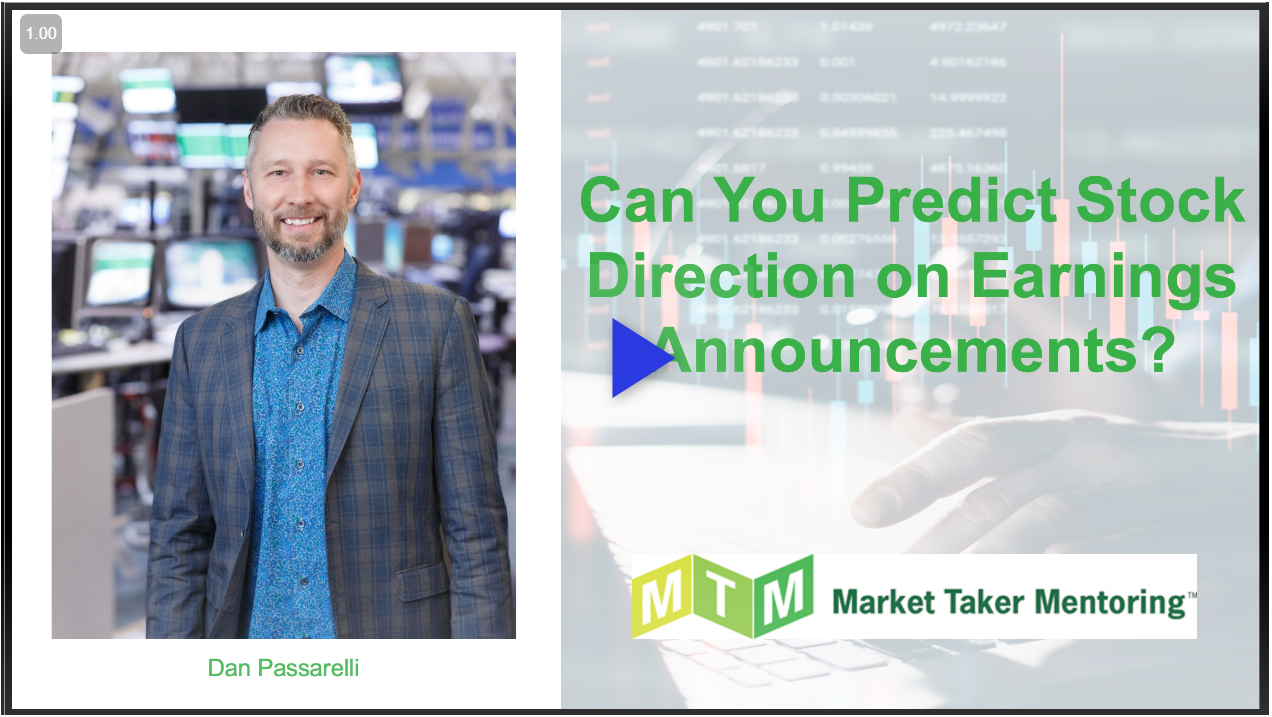 Can You Predict Stock Direction on Earnings Announcements