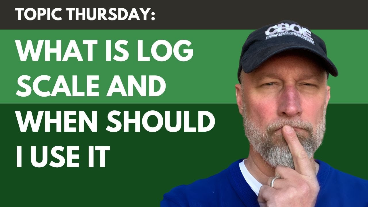What is log scale and when should I use it Market Taker