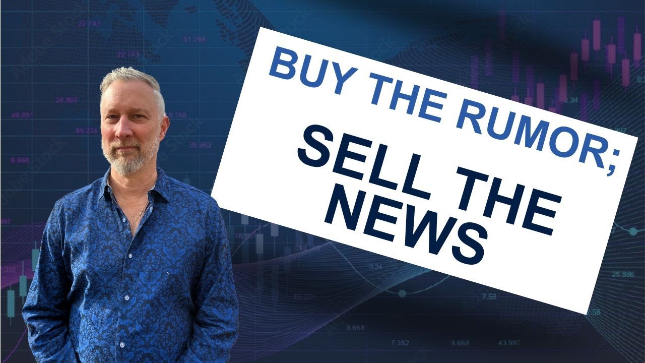 Buy the rumor; sell the news Market Taker